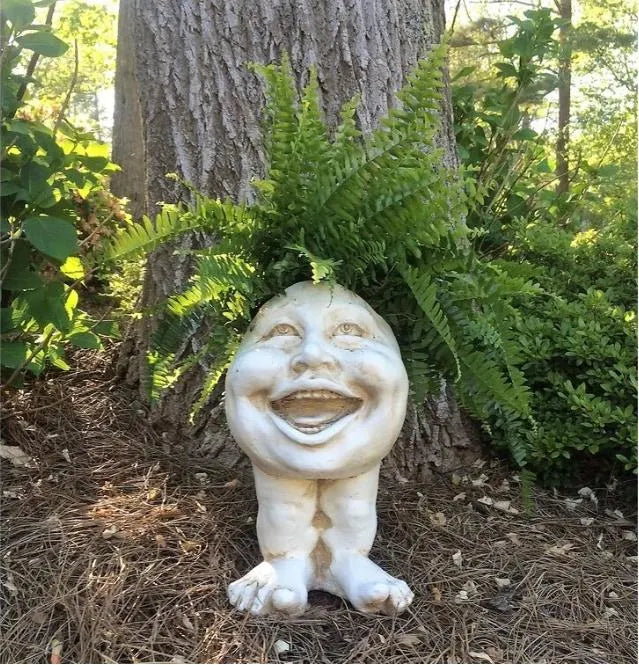 🖤Black Friday Deal 49% OFF🎊 - Mugglys Face Statue Planter