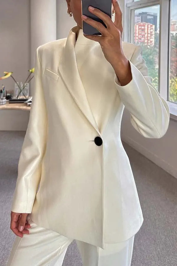 Satin Chic Blazer Magic | Almost Gone⚡