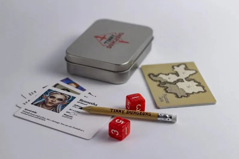 Minimalist Pocket RPG in a Tin Box