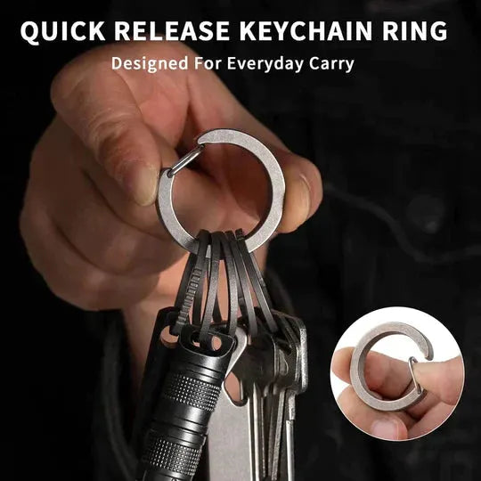 Carabiner Keychain Clip
