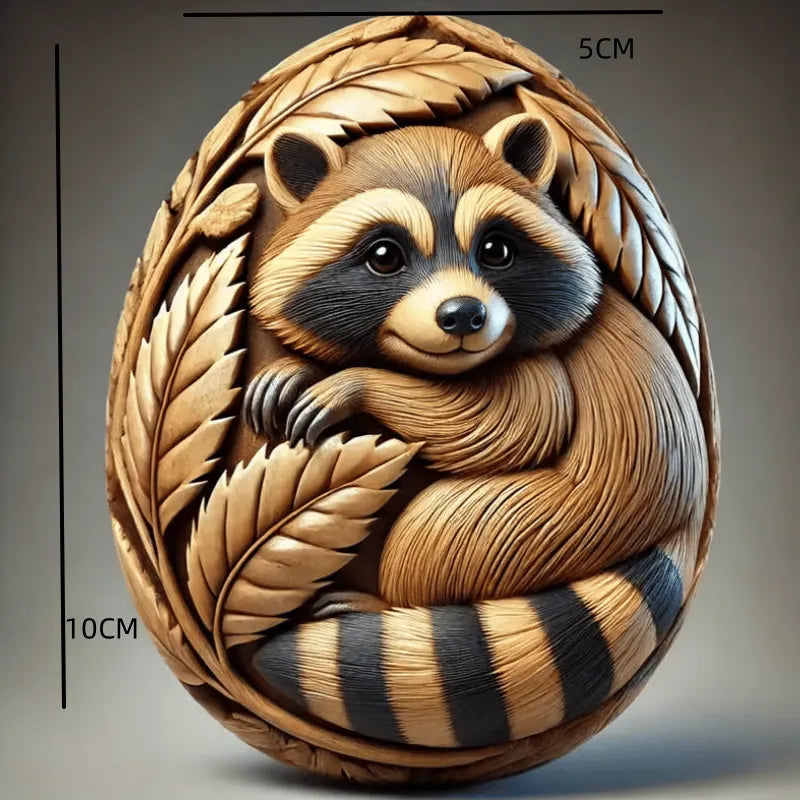 Animal Easter carving craft egg🥚