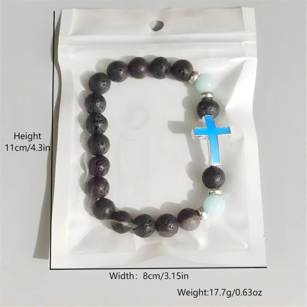🔥Last 4 hours Sale: Save 50%-Volcanic stone luminous bracelet