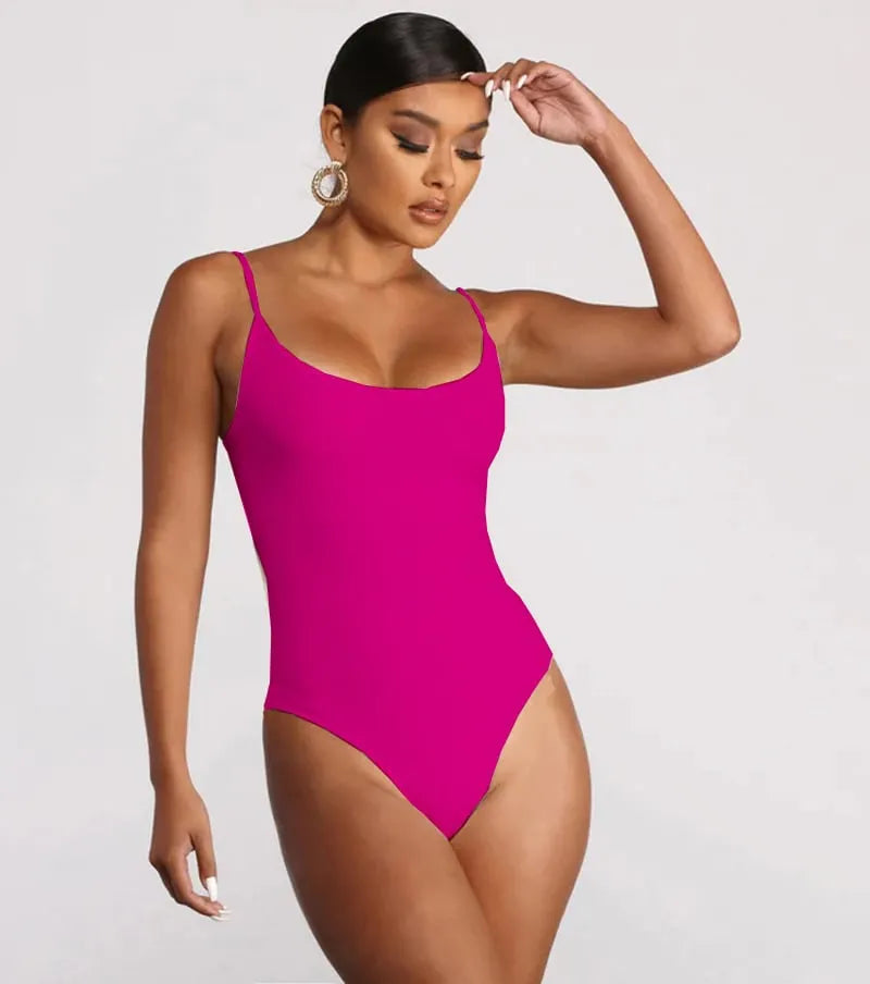 Strappy Backless Drawstring Body Swimsuit 👙Buy 2 Free Shipping