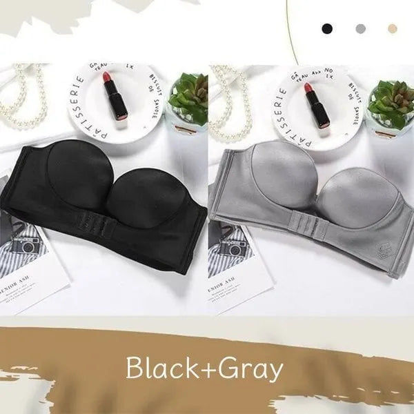 🔥Last Day 48% OFF - Invisible Strapless Super Push Up Bra
