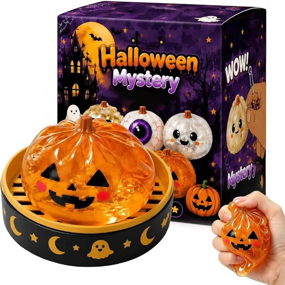 🔥HOT SALE🔥🎃🎃🎃👻49% OFF – Adorable Halloween Ghost Squishies You Can't Put Down! 🖐️