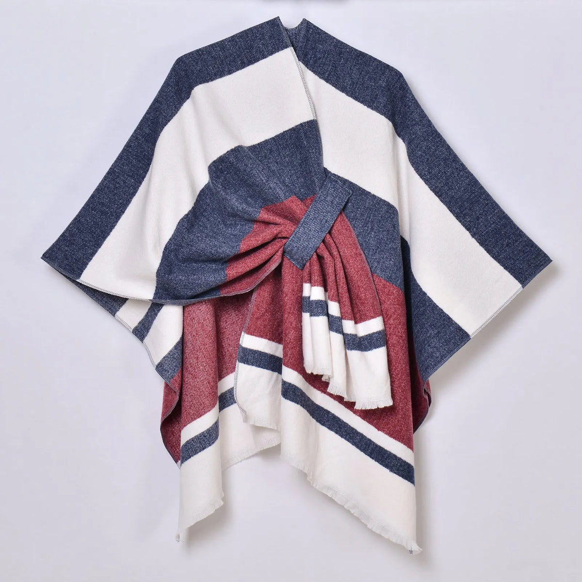 Warm Fringed Shawl Poncho Wrap (BUY 2 FREE SHIPPING)