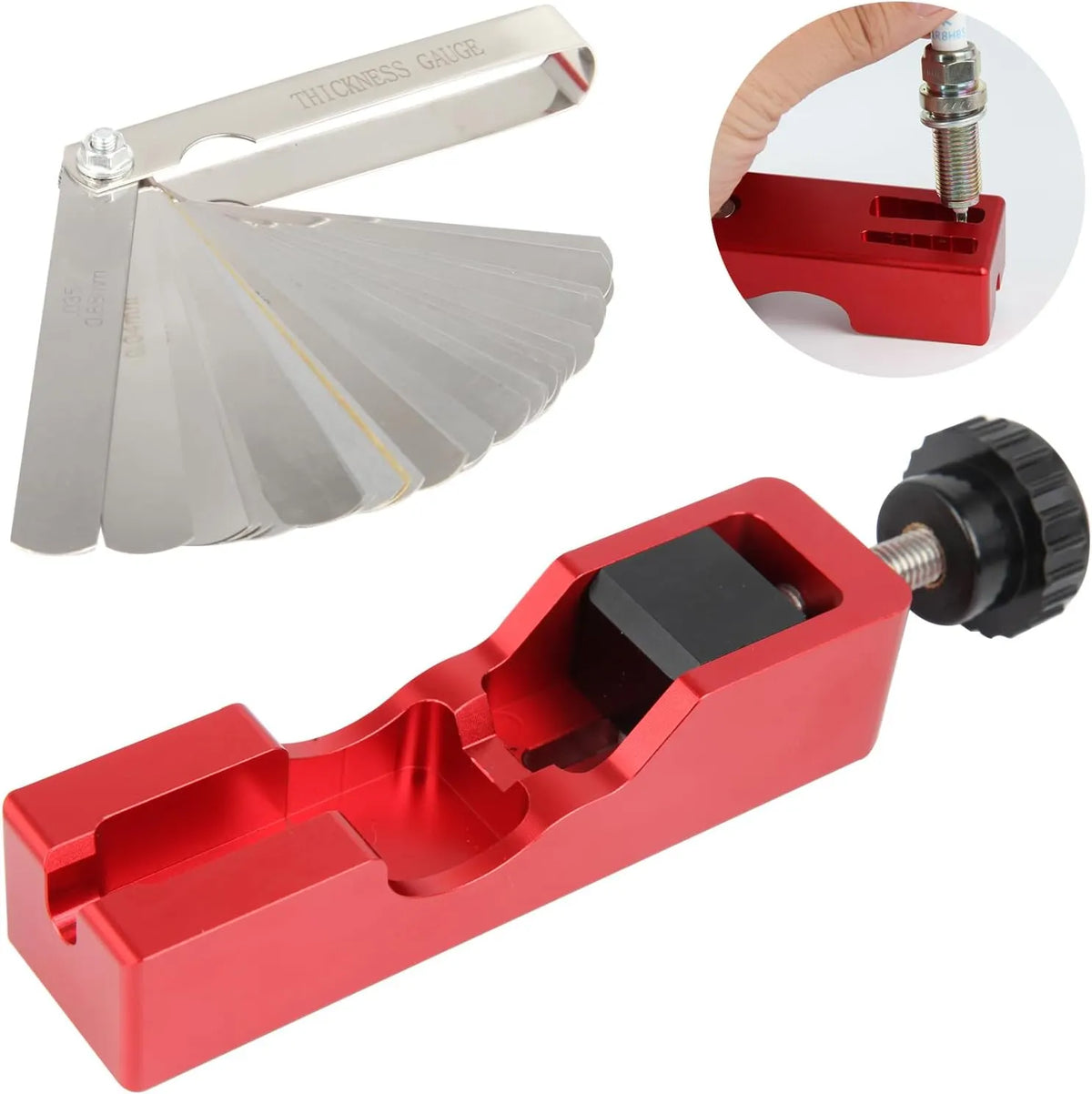 🎉🛠️Spark Plug Gap Tool with Feeler Gauge