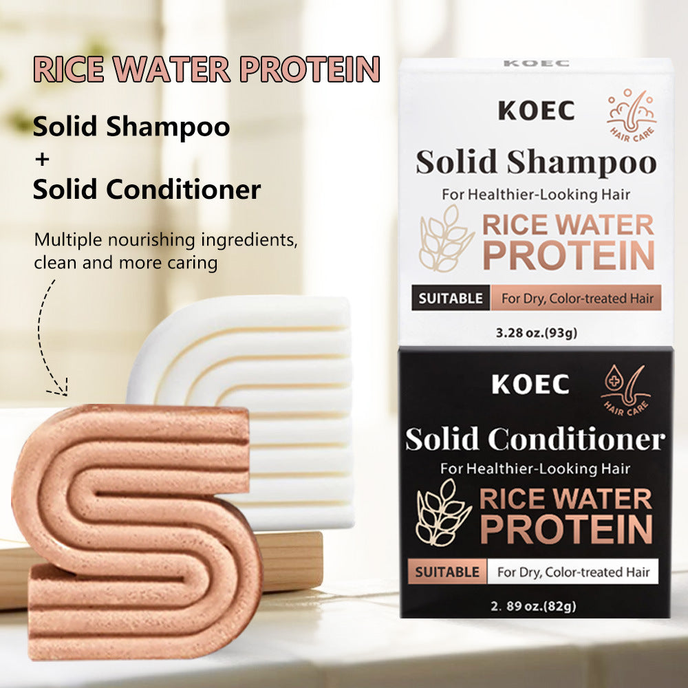 Rice Water Shampoo & Conditioner Combo For Hair Growth