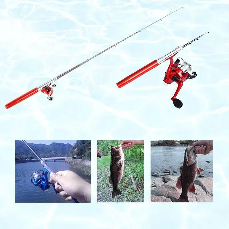 🔥LAST DAY 49% OFF🔥Pocket Size Fishing Rod🖋(BUY 2 FREE SHIPPING)
