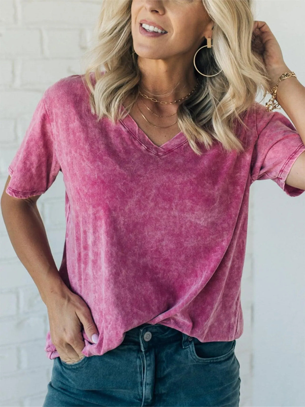 SUMMER ACID WASH EVERYDAY TEE