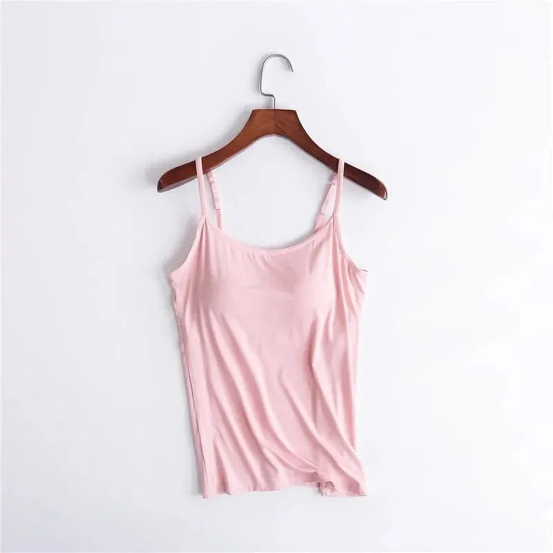 🔥Buy 2 get free shipping - Tank With Built-In Bra