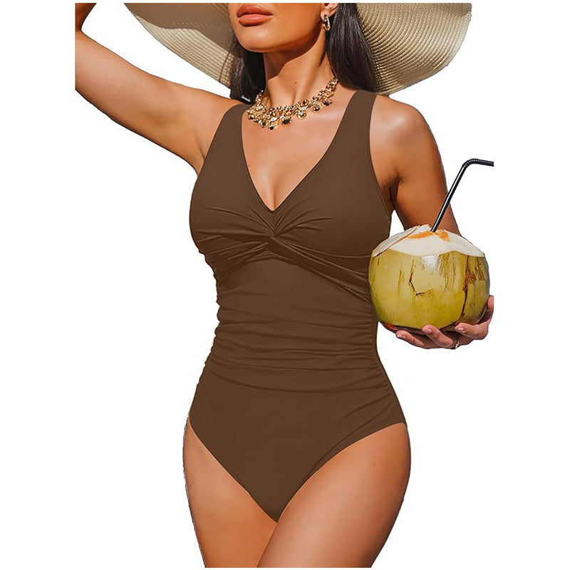 Costume da Bagno Intero Donna Modellante Effetto Pancia Piatta