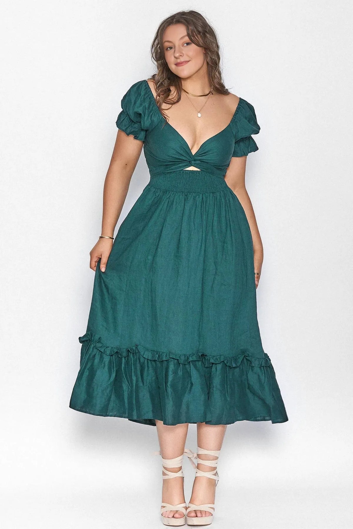 Last Day 48% OFF🔥Marianne Ruffled Multi-wear Dress