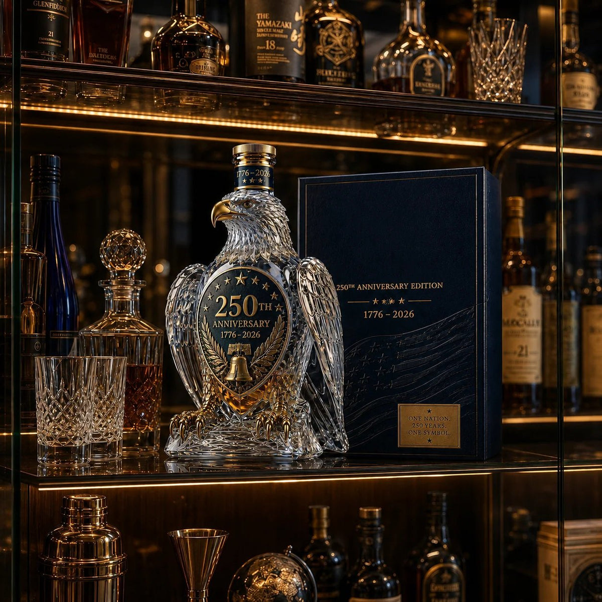🔥 Flash Sale-49% Off 🦅250th Anniversary Commemorative Bottle🔥Buy 2 Get Free Shipment!!🔥