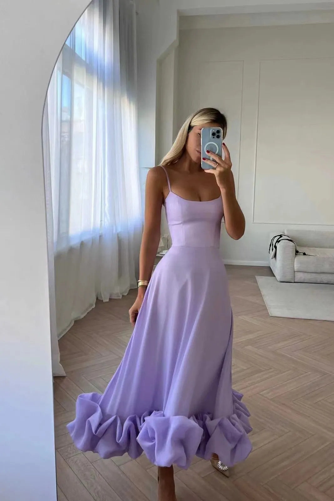 FLOUNCE DRESS