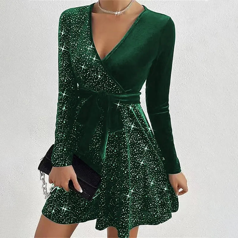 🎅Xmas Sales - 49% OFF🎄V-neck hip-waisted skirt