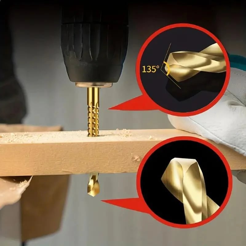 🎉🔥6 Counts Metalworking Ldeal For Drilling