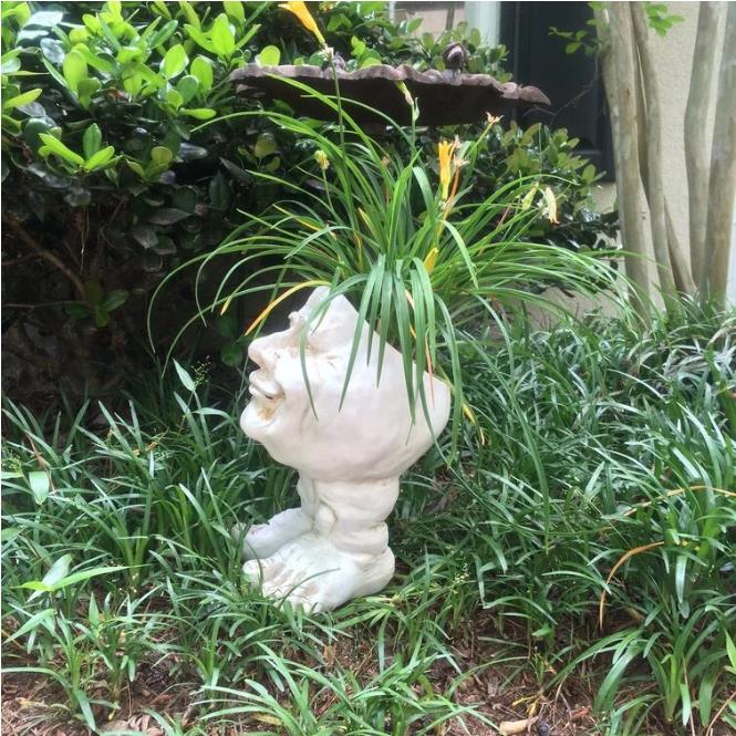 🖤Black Friday Deal 49% OFF🎊 - Mugglys Face Statue Planter