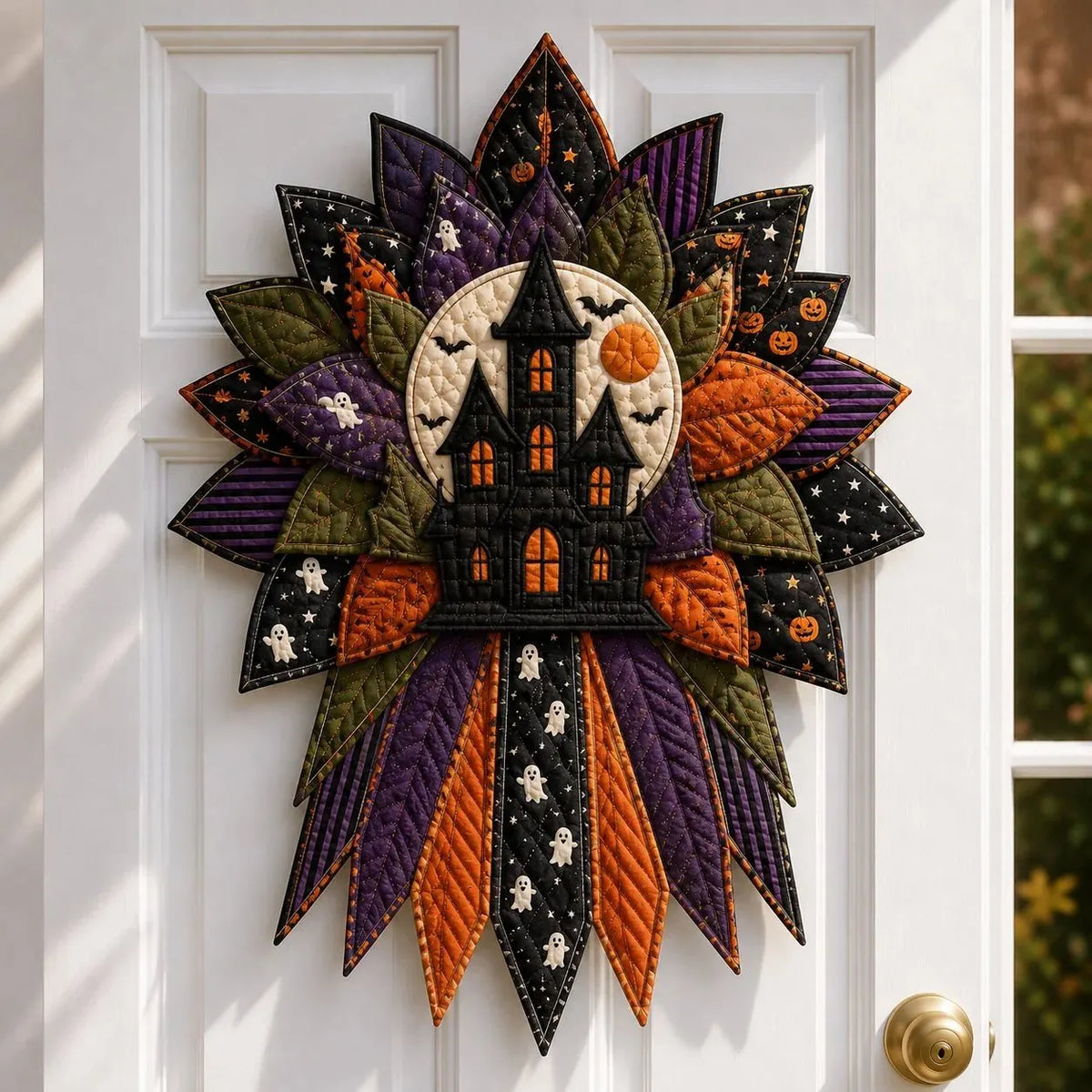 🔥HOT SALE🔥🎉🎃 Beginner-Friendly Oversized Halloween Character Quilted Door Hanger Sewing Kit | Complete Kit with All Tools & Step-by-Step Guide Included 💕