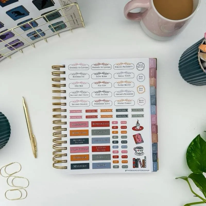 📚Reading Planner for Book Lovers(✨Hardcover)