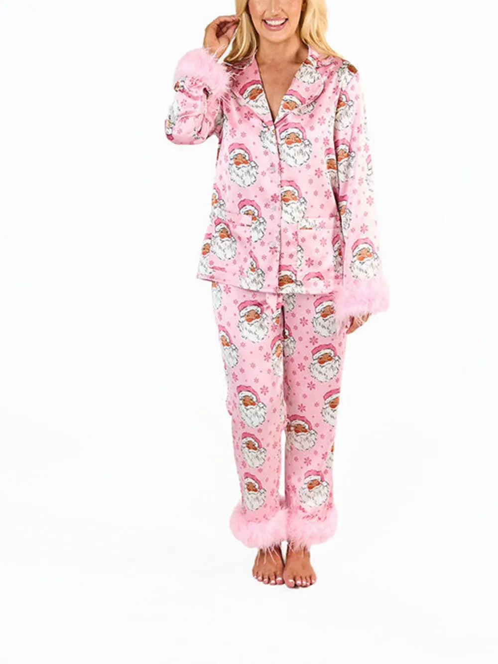 PINK CHRISTMAS BIANCA PAJAMAS