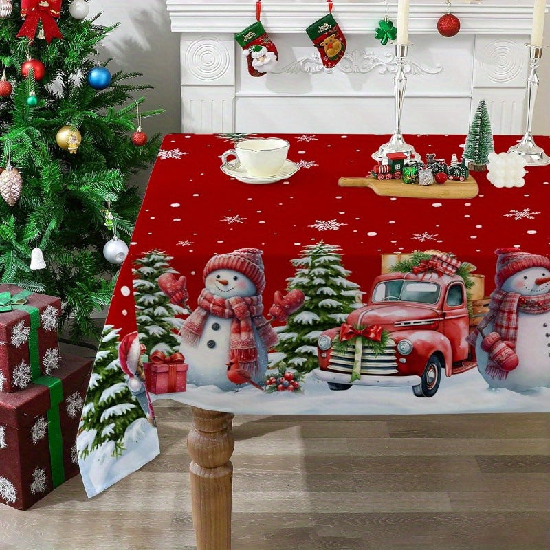 ✨Holiday New Arrivals✨Stylish Christmas Printed Tablecloth