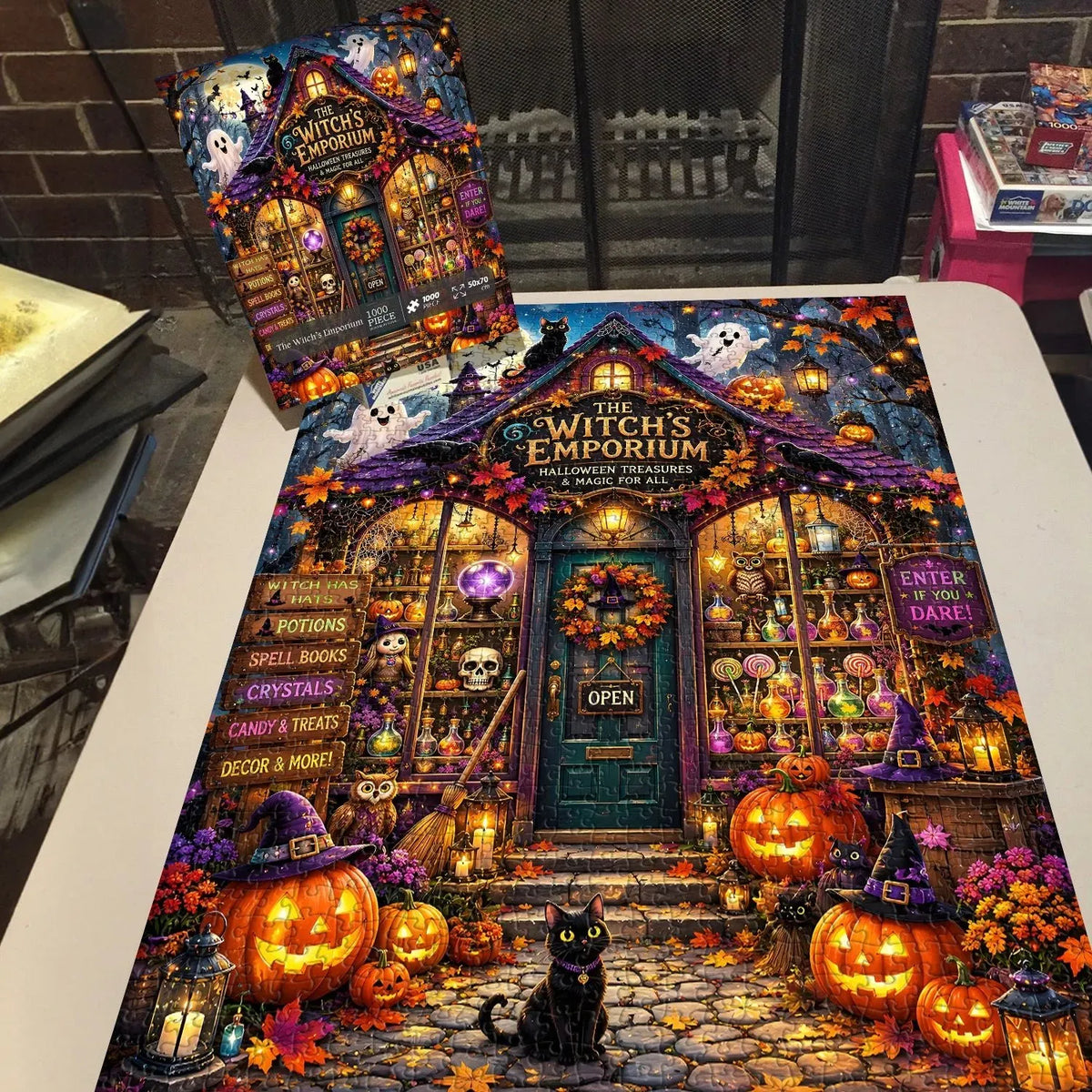 🧙🎃The Witch’s Emporium Jigsaw Puzzle 1000 Pieces