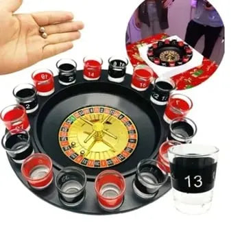 🔥Last Day 49% OFF - 🍹Drinking Roulette Shot Glass Game Set