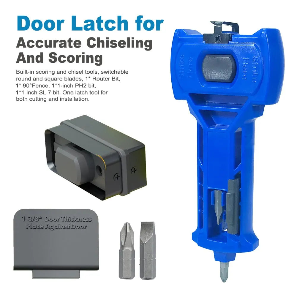 🔥 HOT SALE 🔥🔧 DIY Door Upgrade 49% OFF – Door Latch Installation Kit for Precise Lock Setup
