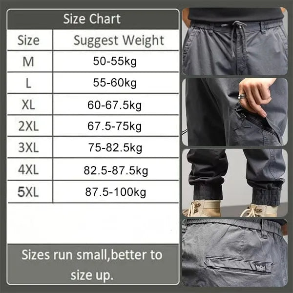 Retro Multi-Pocket Casual Pants For Men (Buy 2 free shipping)