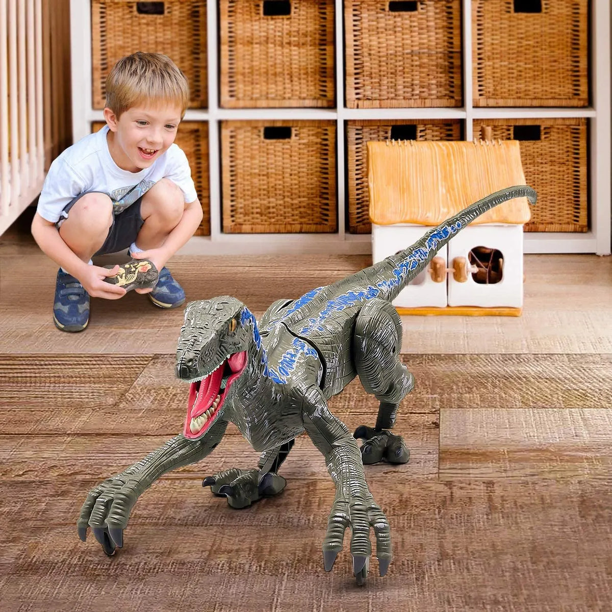 (Buy 1 Free Shipping)🎁Best Christmas Gifts for Kids🎁Remote Control Dinosaur