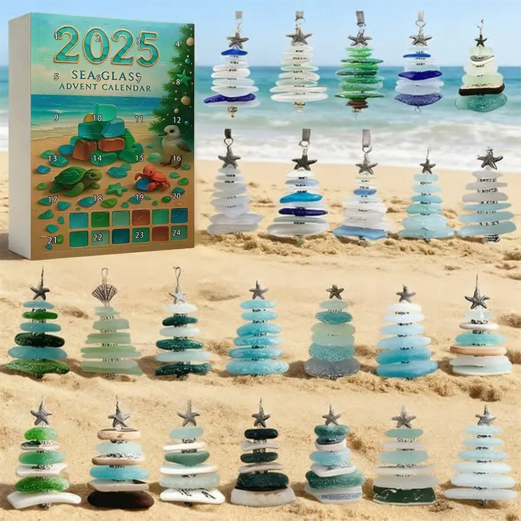 🔥 HOT SALE 🔥🌊✨Acrylic flat effect Christmas Tree Advent Calendar 🎄❄️
