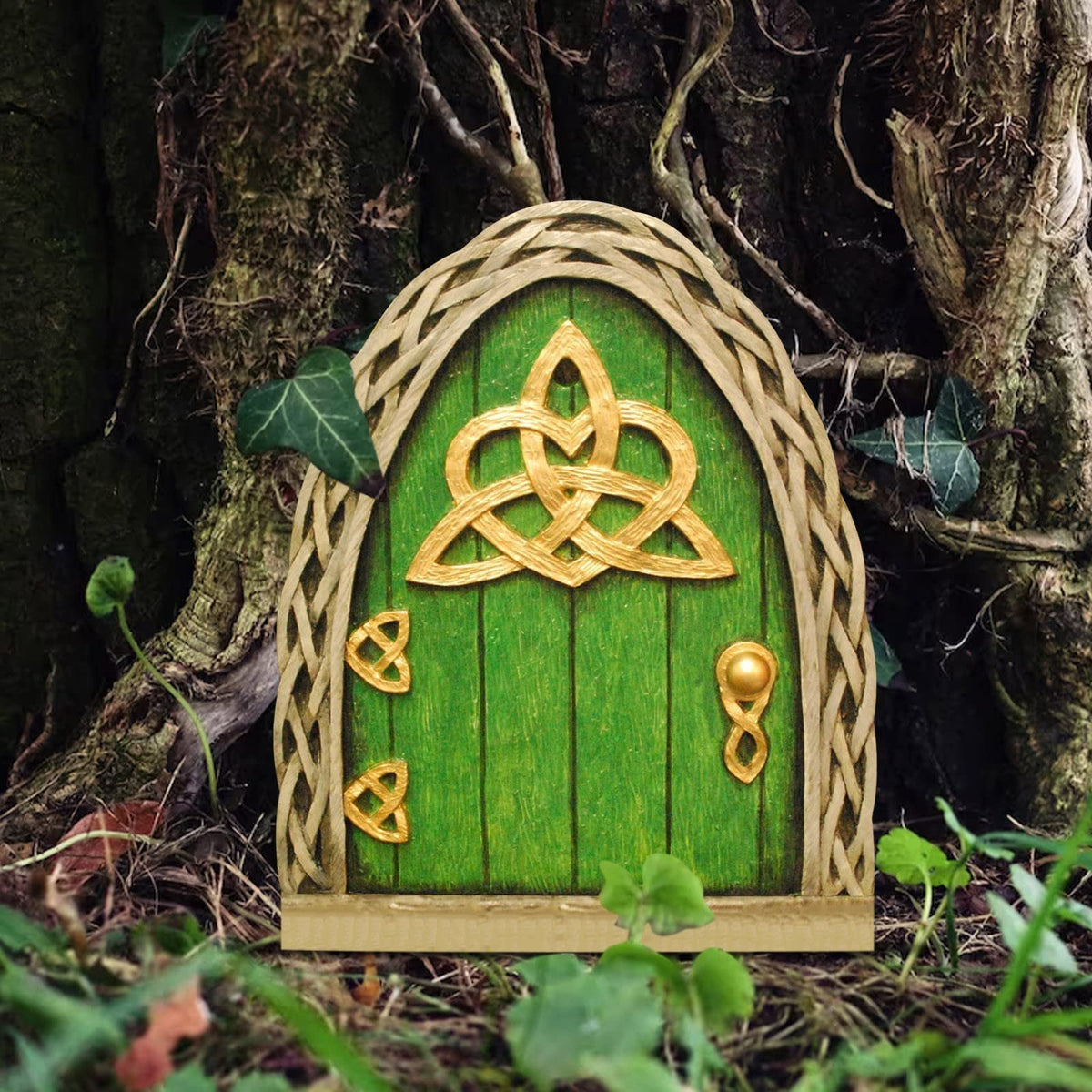 🎁Fairy Garden Door art sculpture decoration🔥🔥